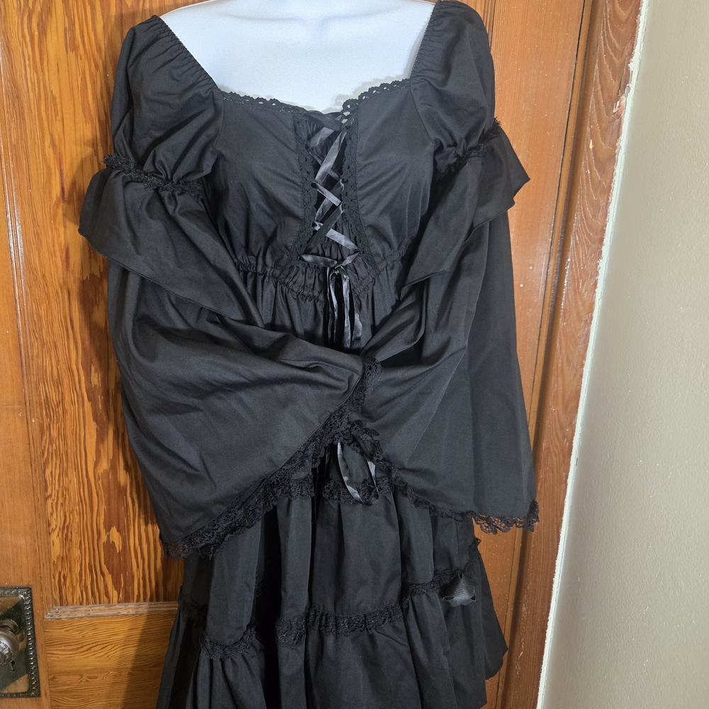 Elegant Black Off-Shoulder Dress